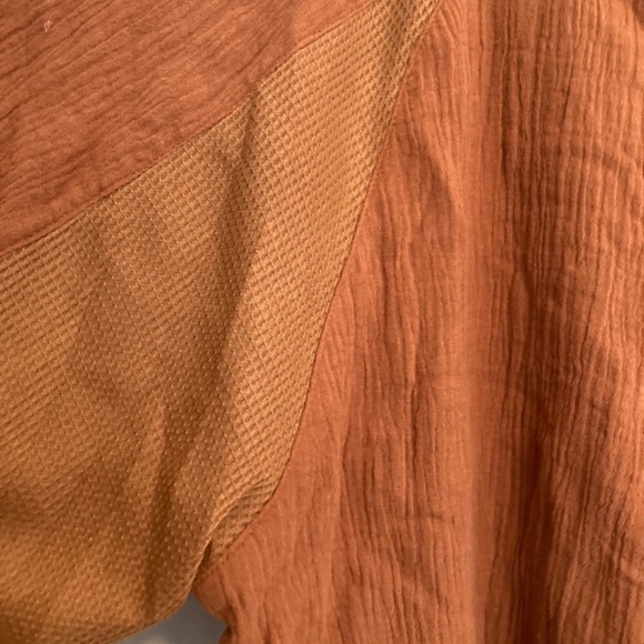 Camel Half Button Up - Picture 3 of 4